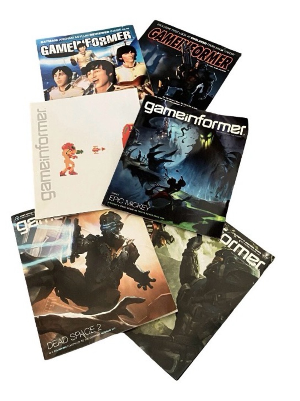 Game Informer Magazine Lot Issue #197 Beatles, 198, 199, 200 Metroid, 201, 202
—